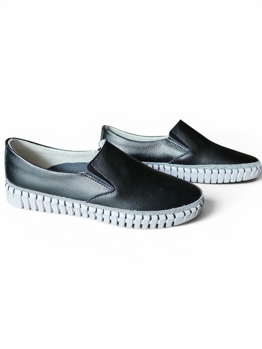 NEW Bernie Mev Silviya Comfort Slip-On Sneakers with Chunky Soles Size 38 / 7.5